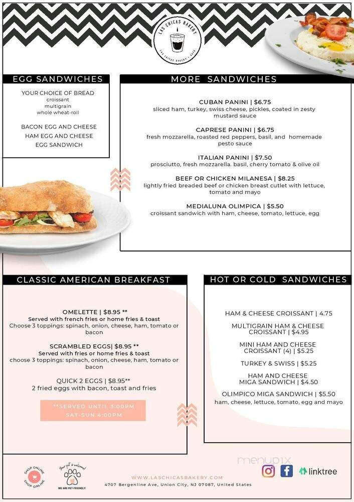 Las Chicas Bakery - Union City, NJ menu_pic