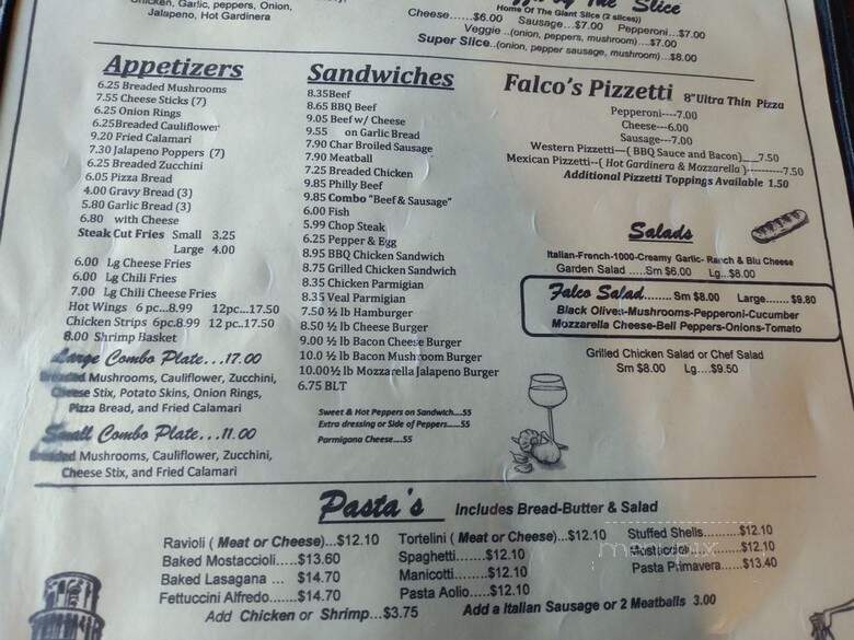 Mama Falco Pizza & Italian Cuisine - Chicago, IL menu_pic