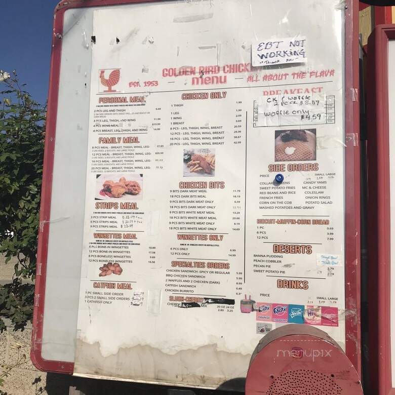 Golden Bird Chicken - Los Angeles, CA menu_pic