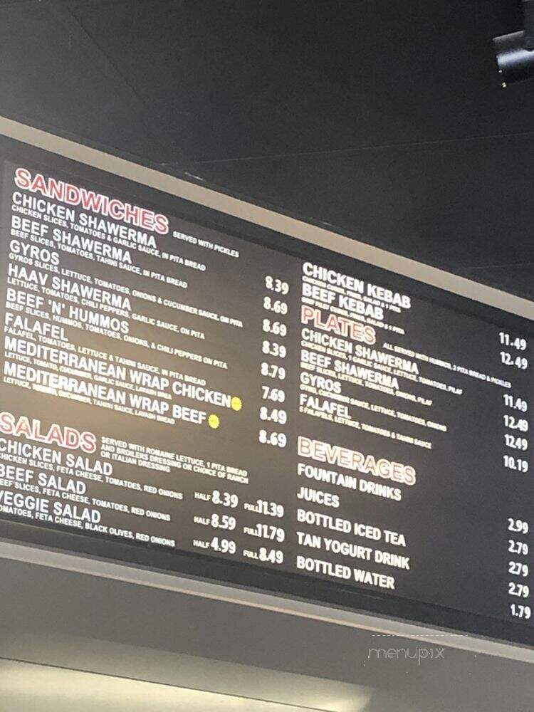 The Broilers - Fresno, CA menu_pic