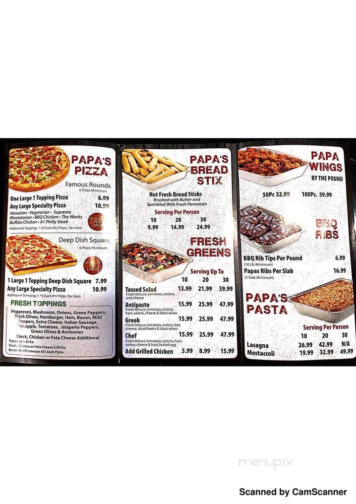 Papa's Pizza - Oak Park, MI