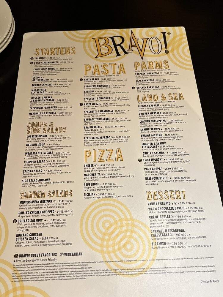 Bravo! Cucina Italiana - Buffalo, NY