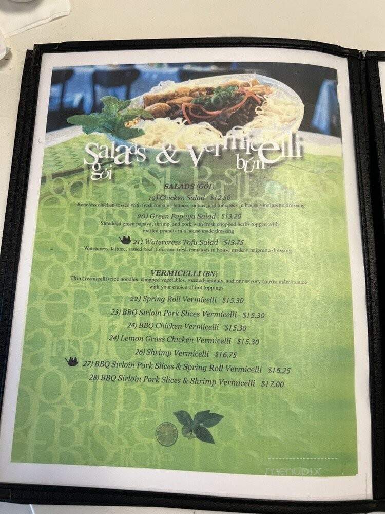 Ha Long Pho Noodle House - Honolulu, HI menu_pic