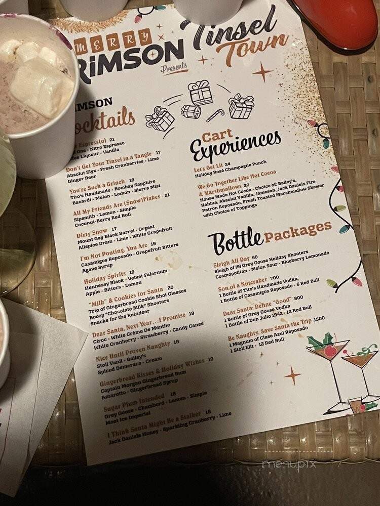 Cabo Cantina - Las Vegas, NV menu_pic