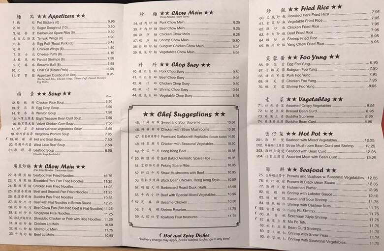 Jasmine Deli - Minneapolis, MN menu_pic