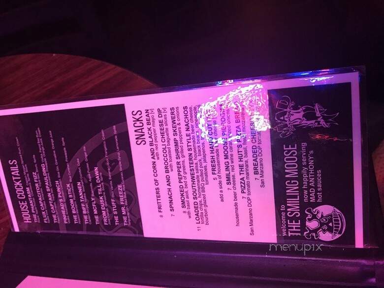 Smiling Moose - Pittsburgh, PA menu_pic
