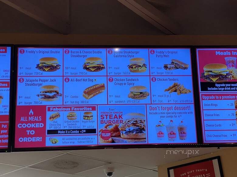 Freddy's Frozen Custard - San Antonio, TX menu_pic