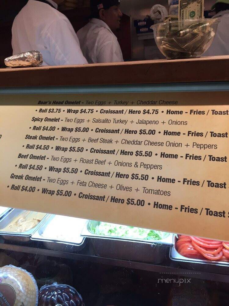 Civic Deli - New York, NY menu_pic