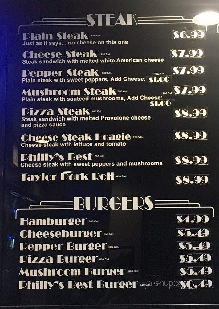 Philly's Best Cheesesteaks - Mira Loma, CA menu_pic