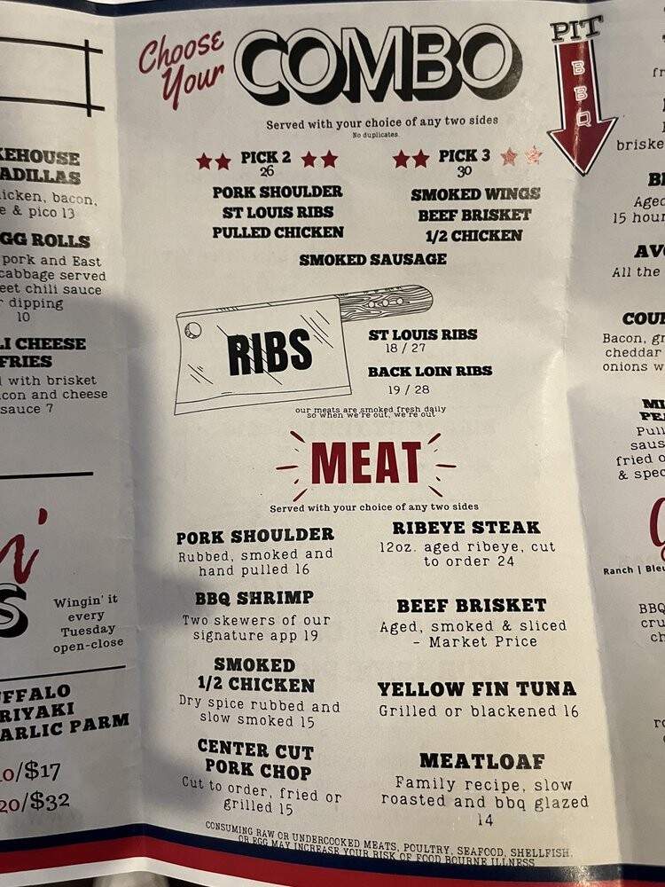 Henry's Raw Bar & Sea Grill - Yorktown, VA menu_pic