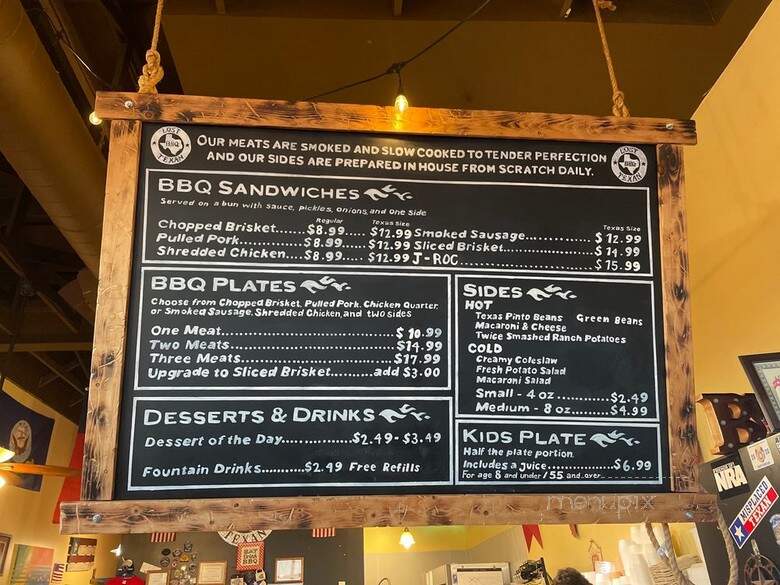 Lost Texan Barbecue Co - Belvidere, IL menu_pic