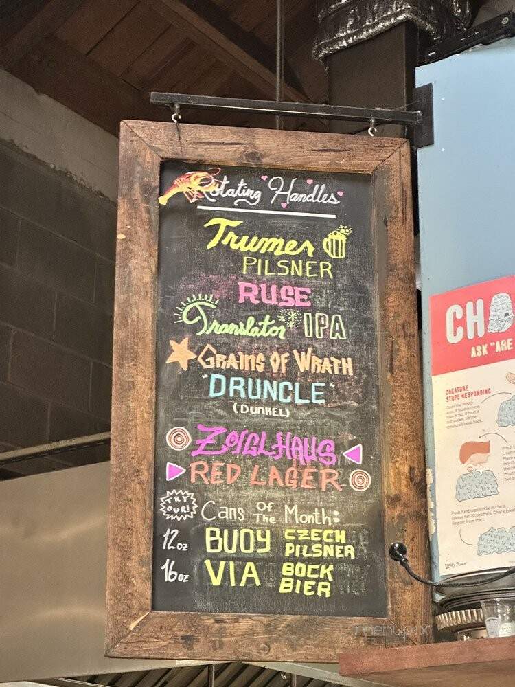EaT: An Oyster Bar - Portland, OR menu_pic