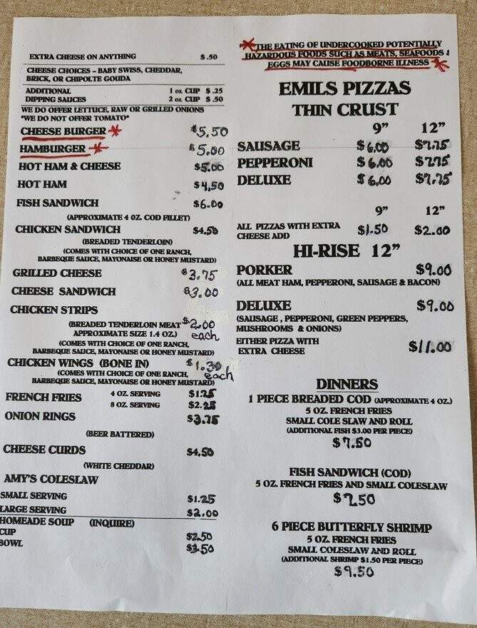 French Quarter - Monroe, WI menu_pic