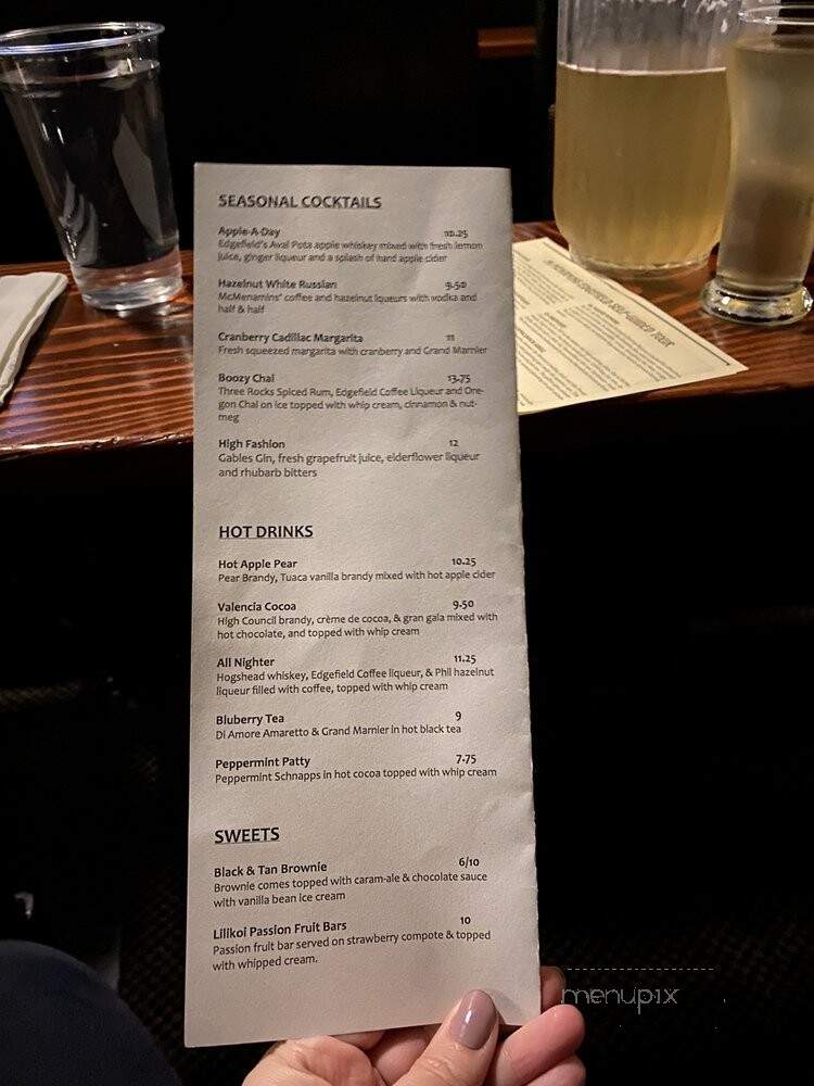 Power Station Pub - Troutdale, OR menu_pic