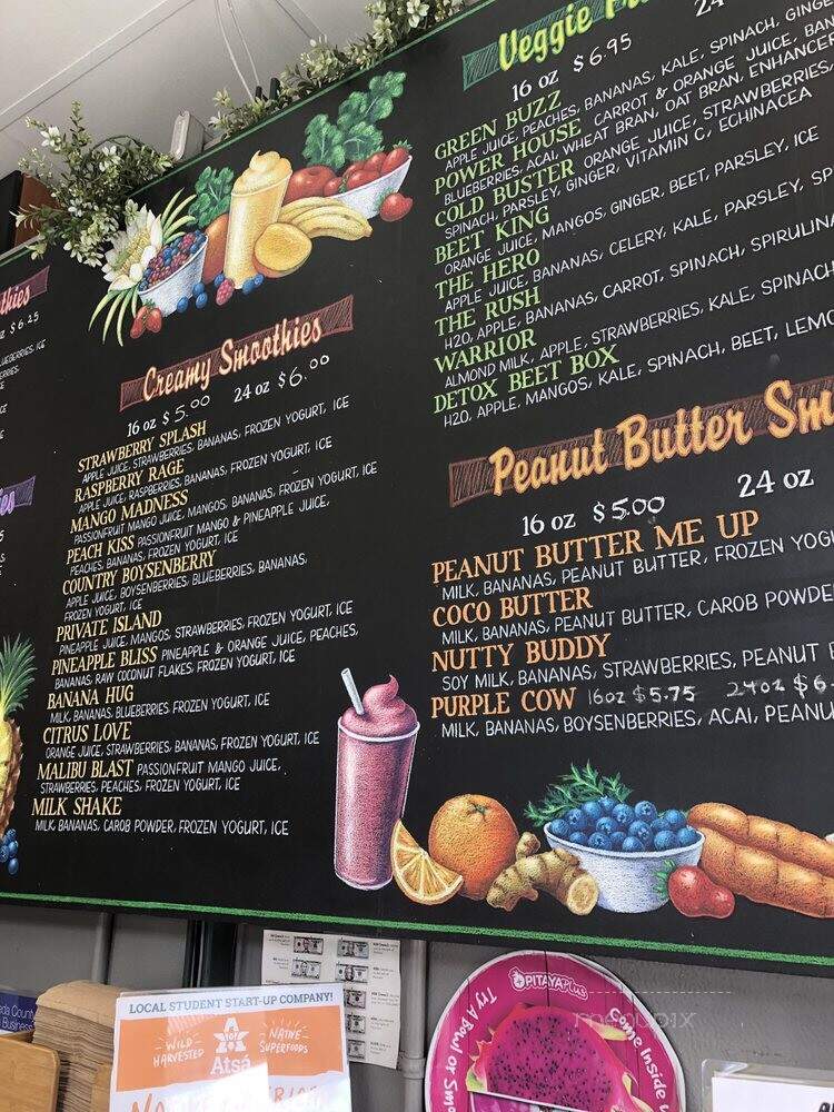 Juice Appeal - Berkeley, CA menu_pic