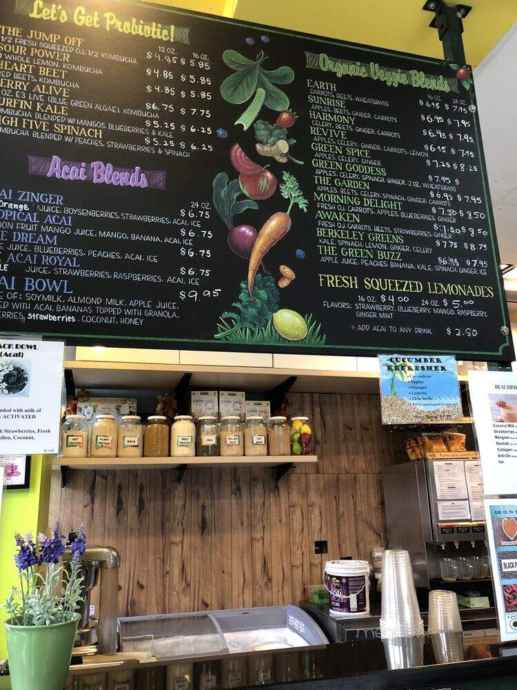 Juice Appeal - Berkeley, CA menu_pic