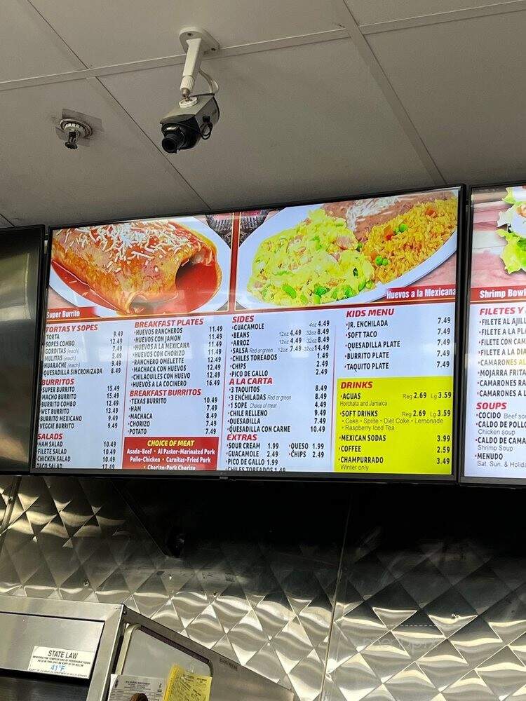Cocineros - Pomona, CA menu_pic