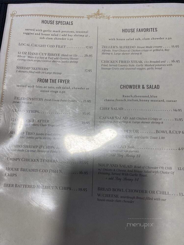 Roadhouse - Otis, OR menu_pic