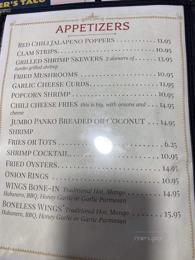 Roadhouse - Otis, OR menu_pic