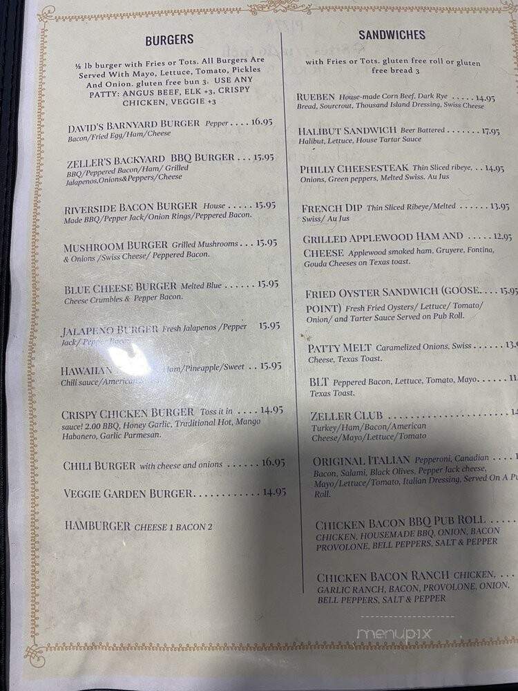 Roadhouse - Otis, OR menu_pic