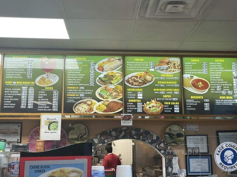 El Hogar - Naperville, IL menu_pic