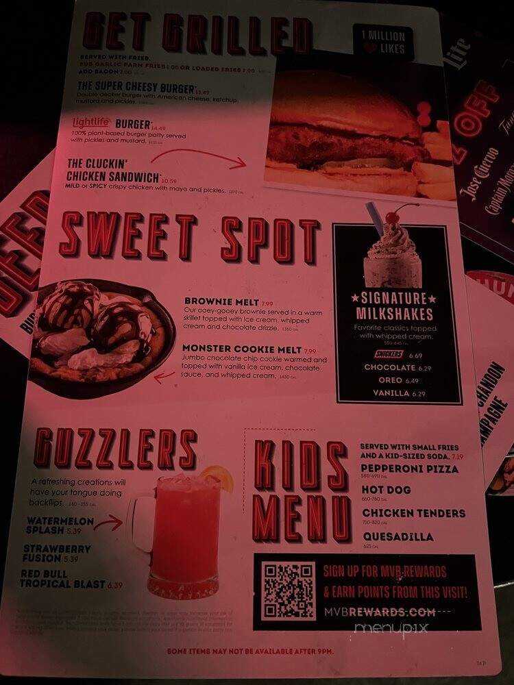 Garage - Seattle, WA menu_pic
