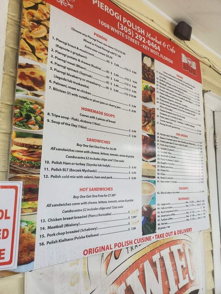 Pierogi Market Place - Key West, FL menu_pic