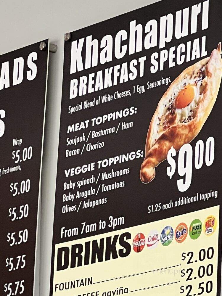 Old Sasoon Bakery - Pasadena, CA menu_pic
