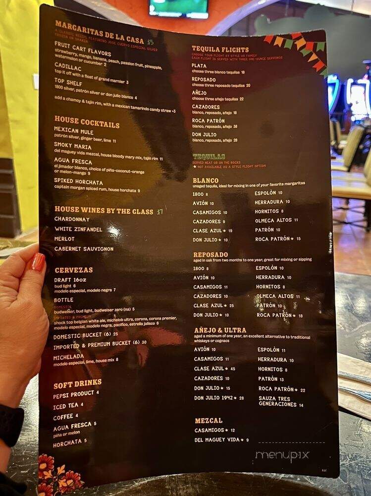Guadalajara Bar & Grille - Las Vegas, NV menu_pic