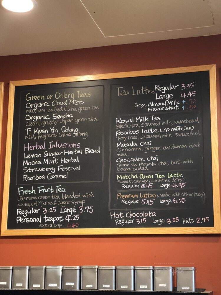 Indigo Tea - Burnsville, MN menu_pic