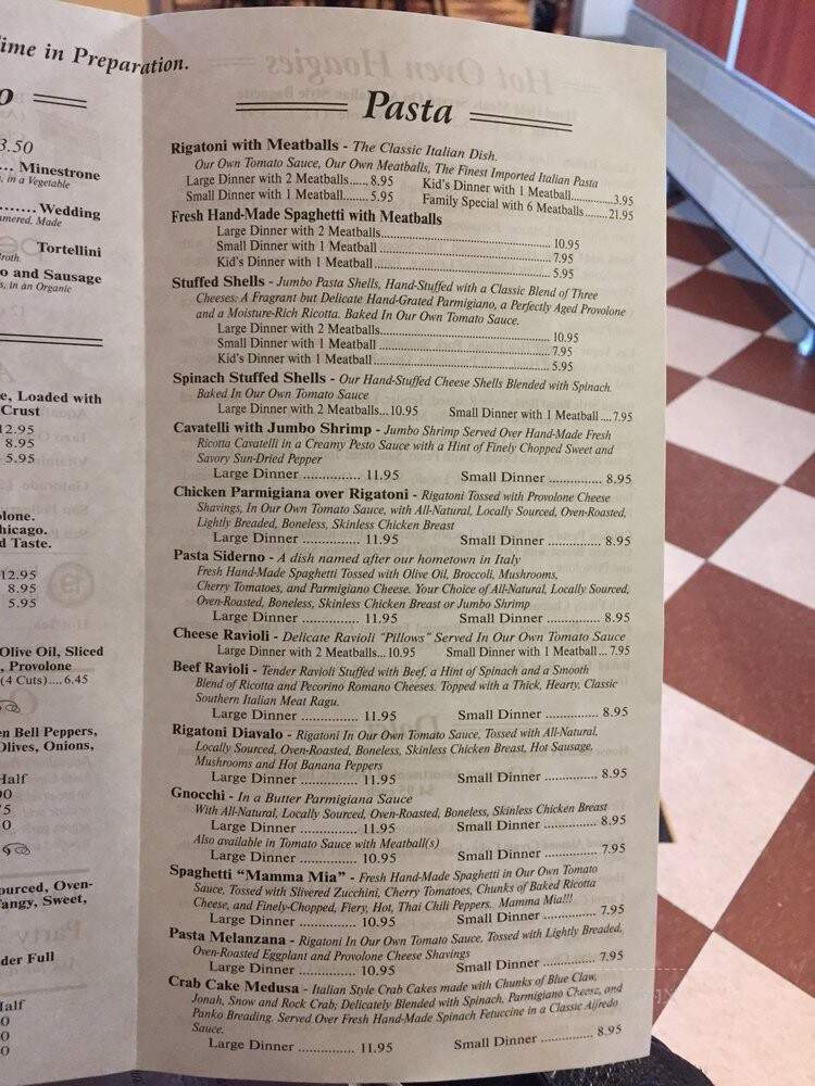 Pizza Palace - Penn Hills, PA menu_pic