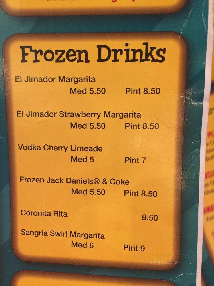 Big Daddy's Tacos & BBQ - Austin, TX menu_pic