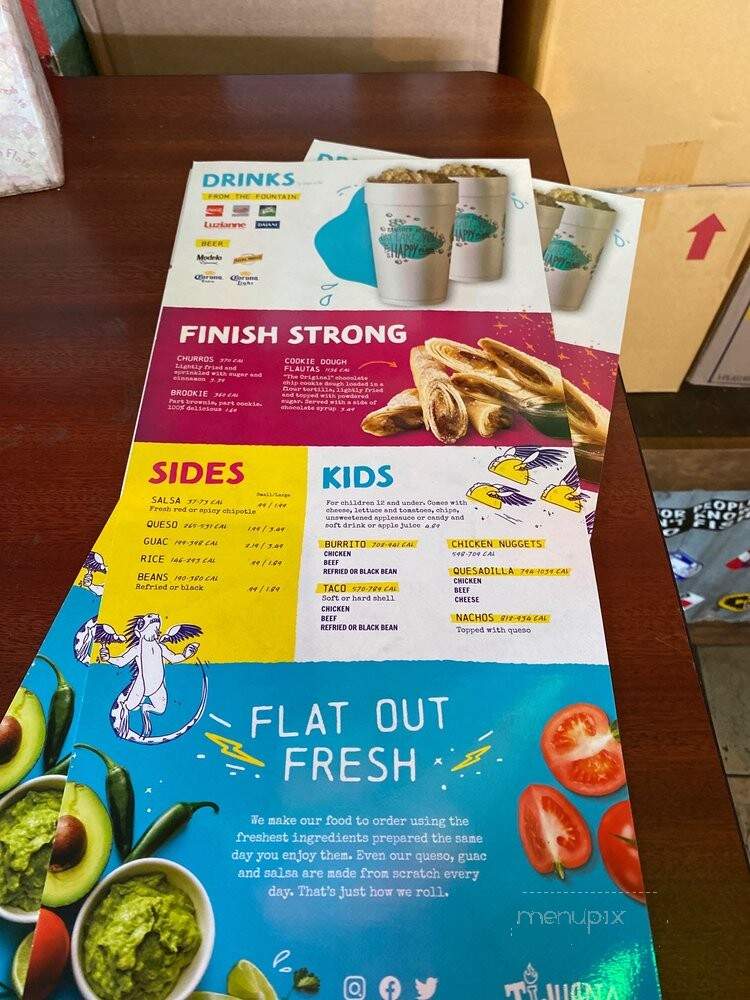 Tijuana Flats - Orlando, FL menu_pic