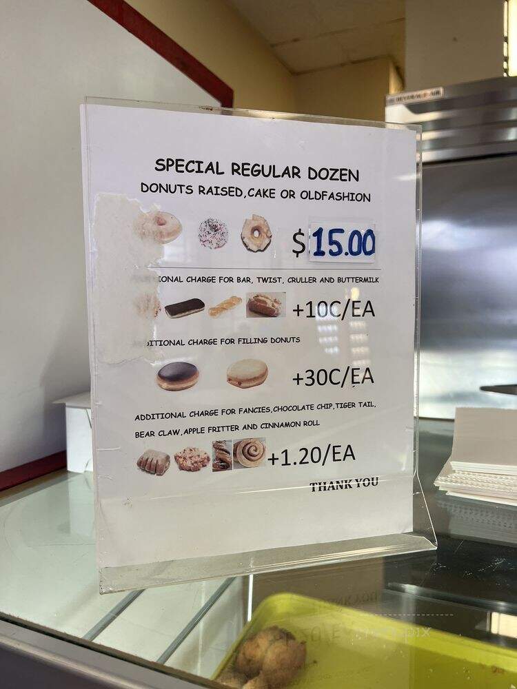 D's Donuts - Anaheim, CA menu_pic