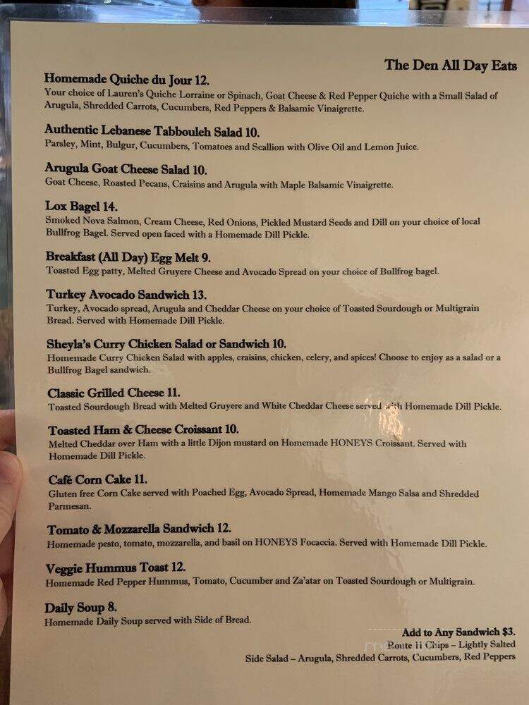 Politics & Prose - Washington, DC menu_pic