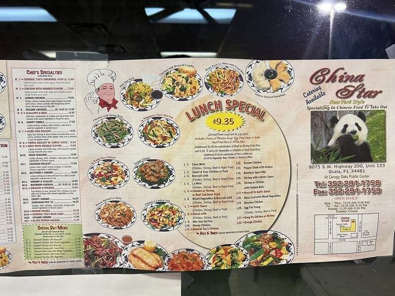 Beijing Garden Chinese Restaurant - Ocala, FL menu_pic