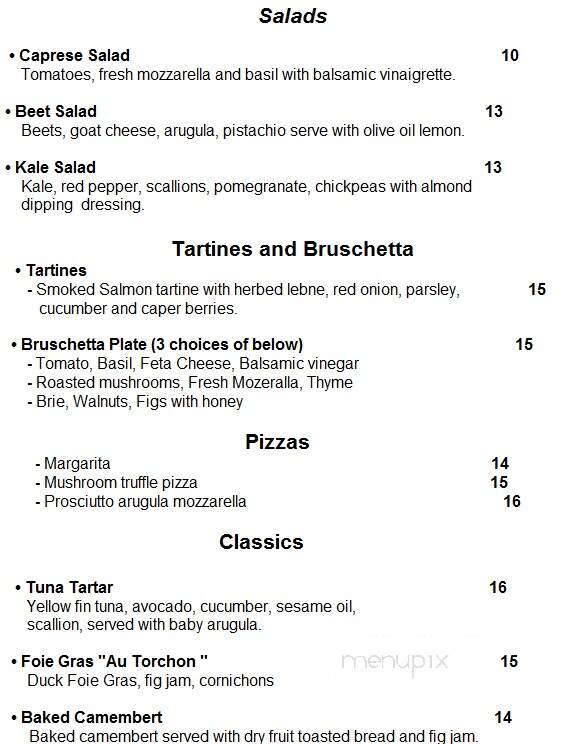 Pierre Loti - New York, NY menu_pic