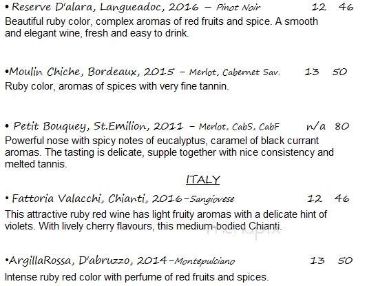 Pierre Loti - New York, NY menu_pic