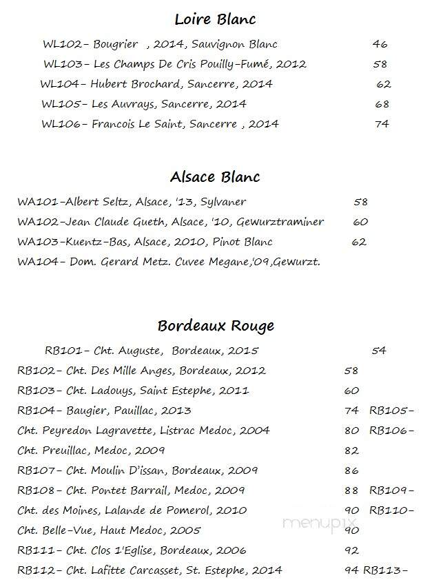 Pierre Loti - New York, NY menu_pic