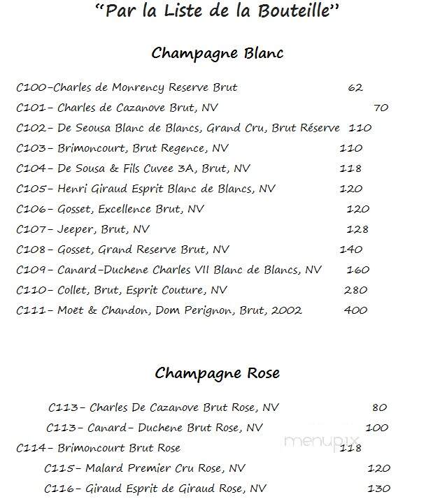 Pierre Loti - New York, NY menu_pic