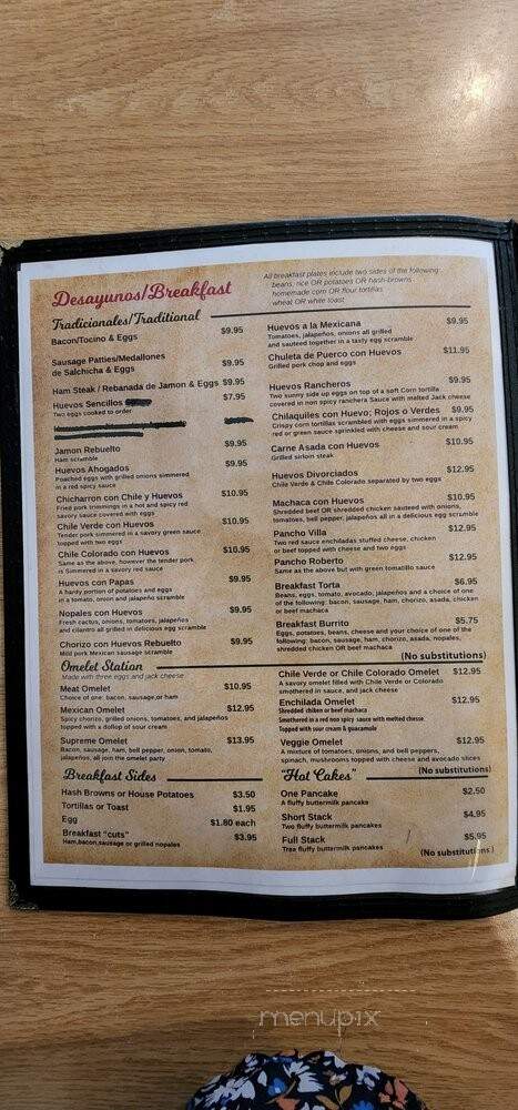 Mama Lupita's - Salinas, CA menu_pic