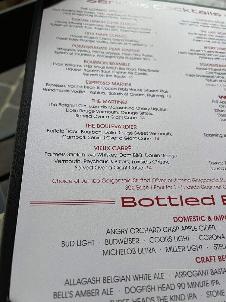 WiseGuys - Hilton Head Island, SC menu_pic