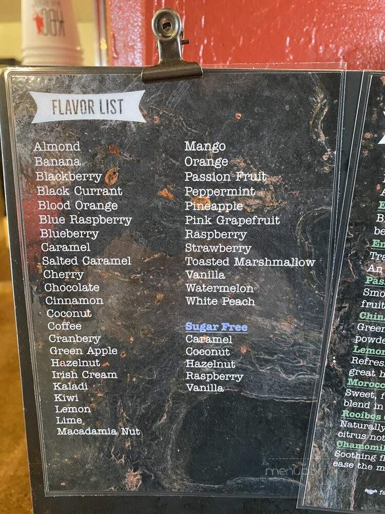 Kaladi Brothers Coffee - Anchorage, AK menu_pic