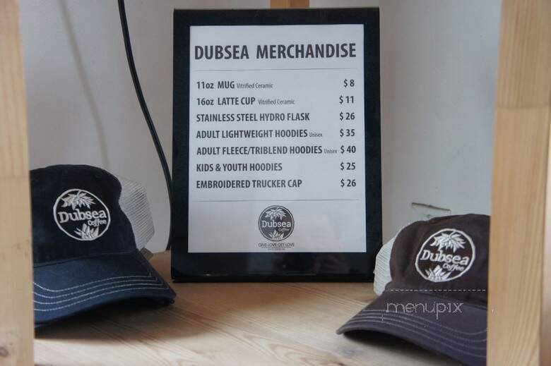 Dubsea Coffee - Seattle, WA menu_pic