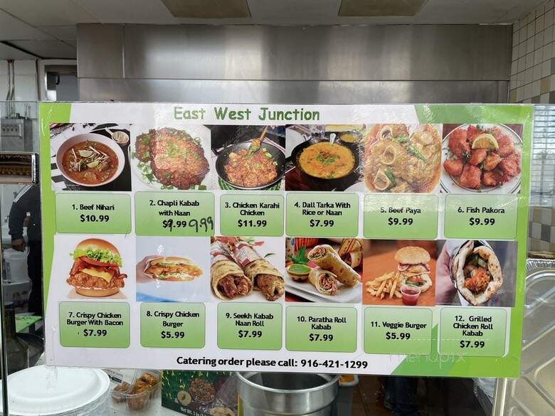 East West Junction - Sacramento, CA menu_pic