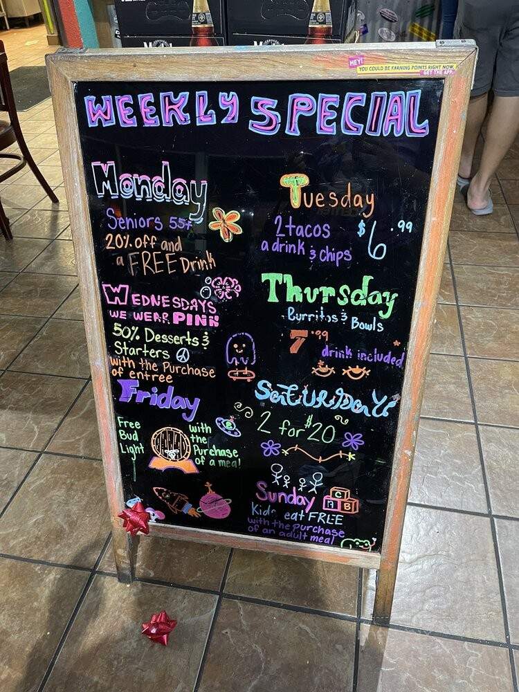 Tijuana Flats - Clermont, FL menu_pic