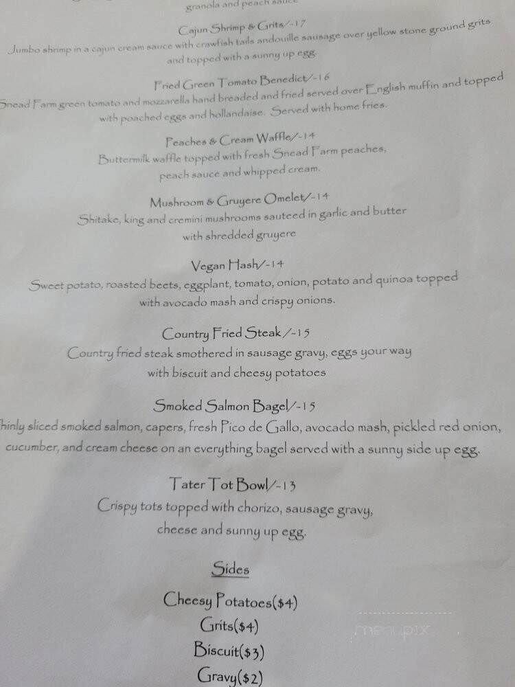 The Sunken Well Tavern - Fredericksburg, VA menu_pic