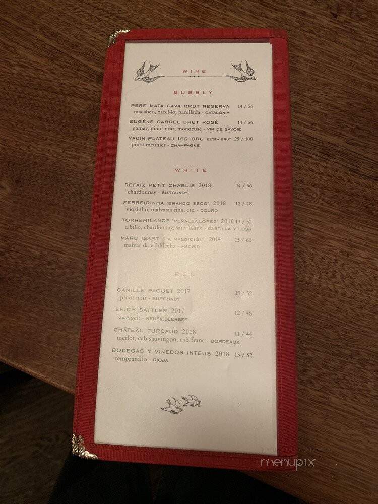 Richardson - Brooklyn, NY menu_pic