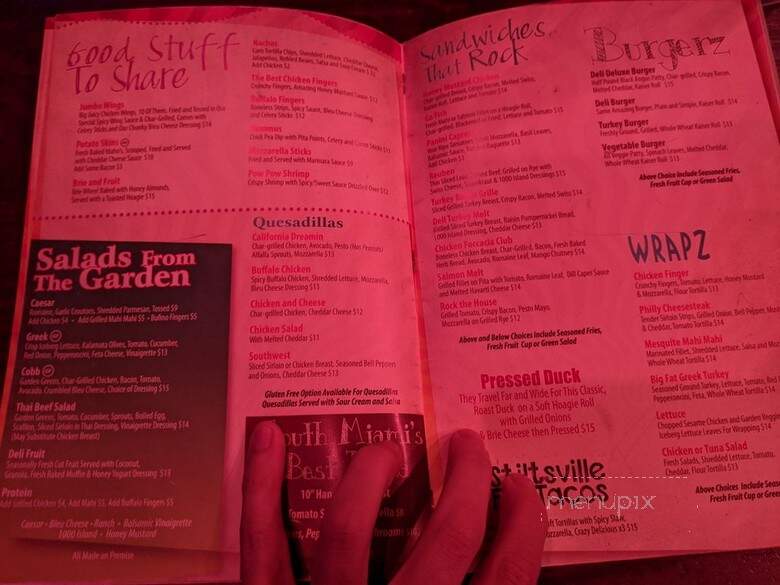 Sunset Tavern - South Miami, FL menu_pic