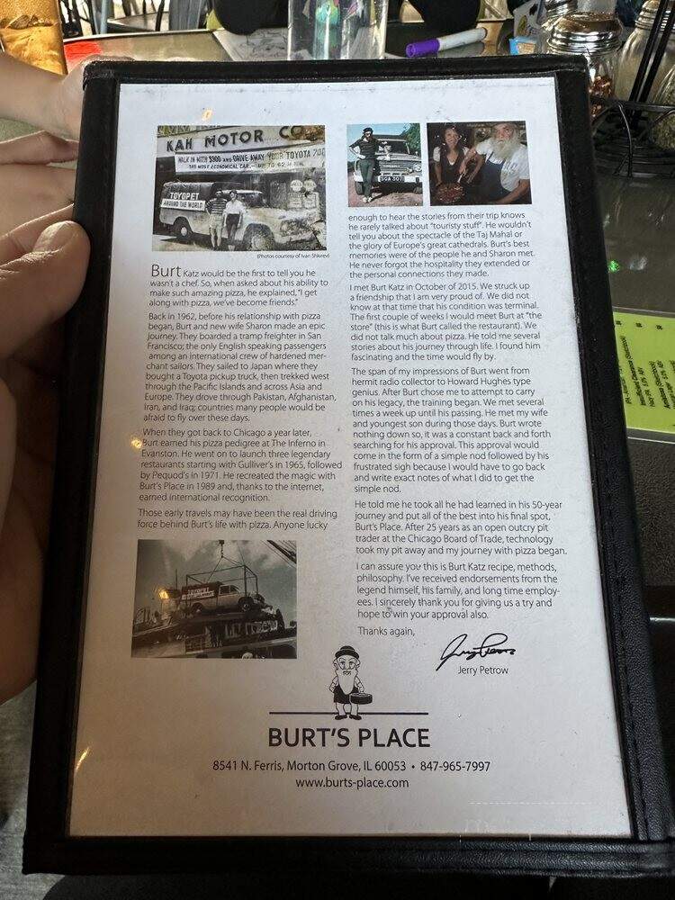 Burt's Place - Morton Grove, IL